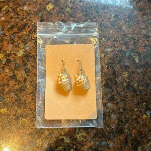 Custom latte earrings